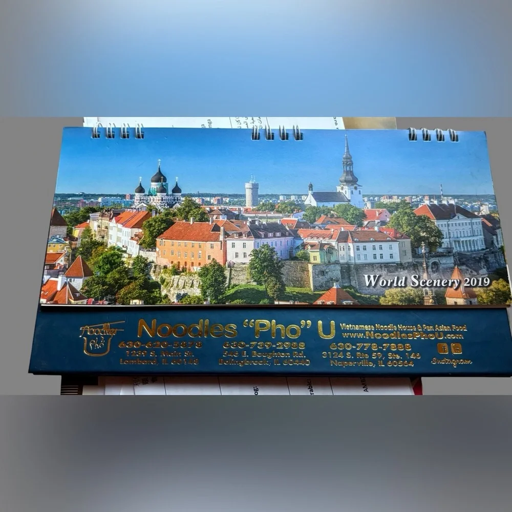World Scenery 2019 Calendar